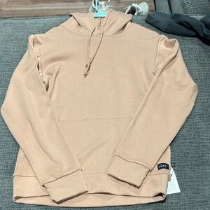 Women's Tan Hoodie Sweater